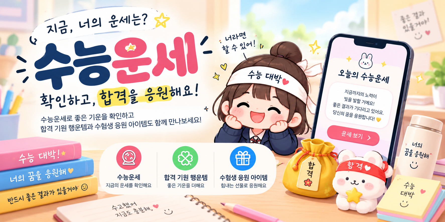 수능운세 — 지금, 너의 운세는?
